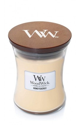 WoodWick Honeysuckle közepes illatgyertya